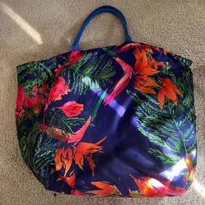 Large tote bag overnight bag travel bag